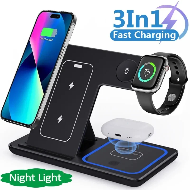 3-in-1 Foldable Charging Station