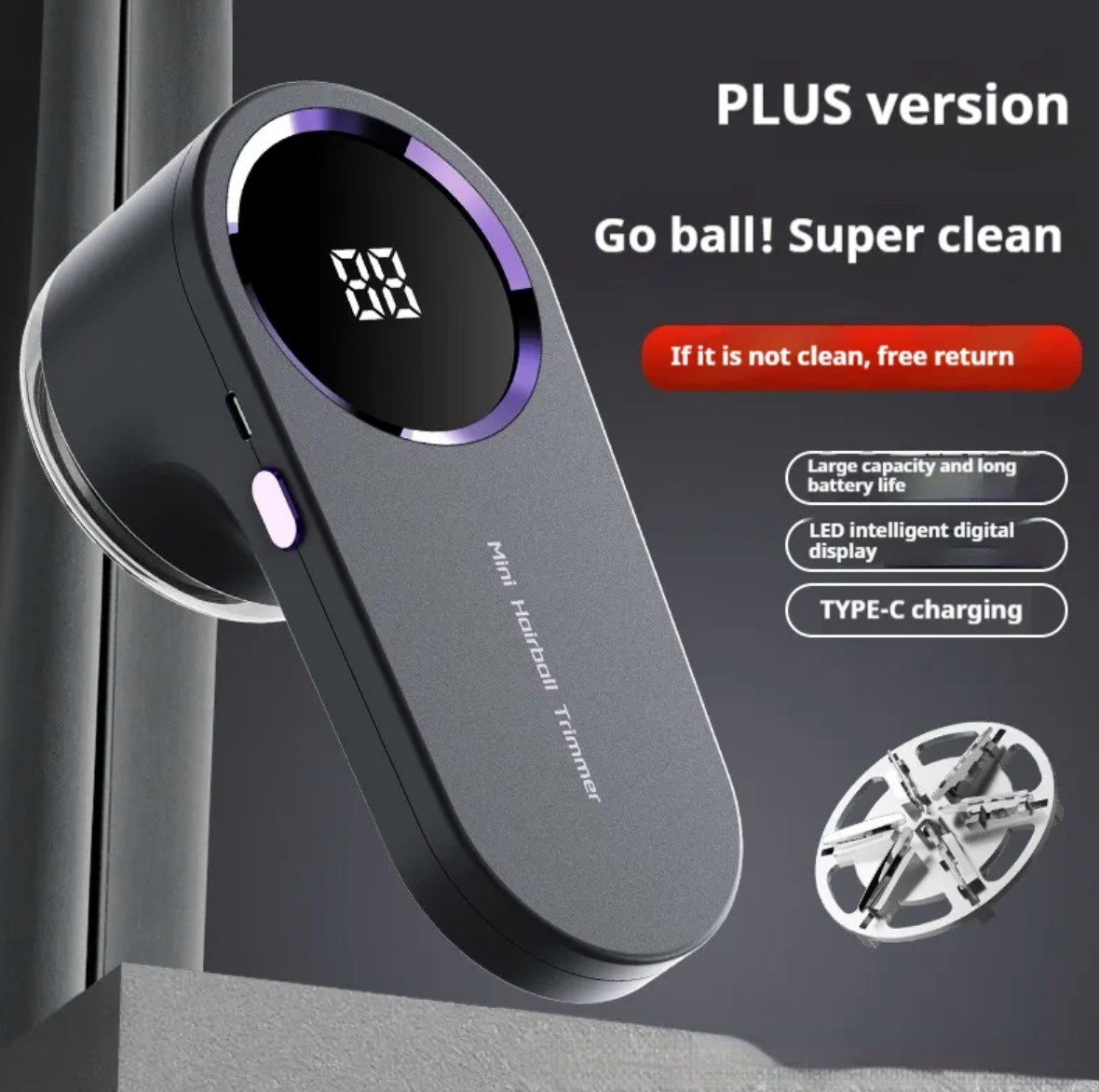 Rechargeable Fabric Shaver