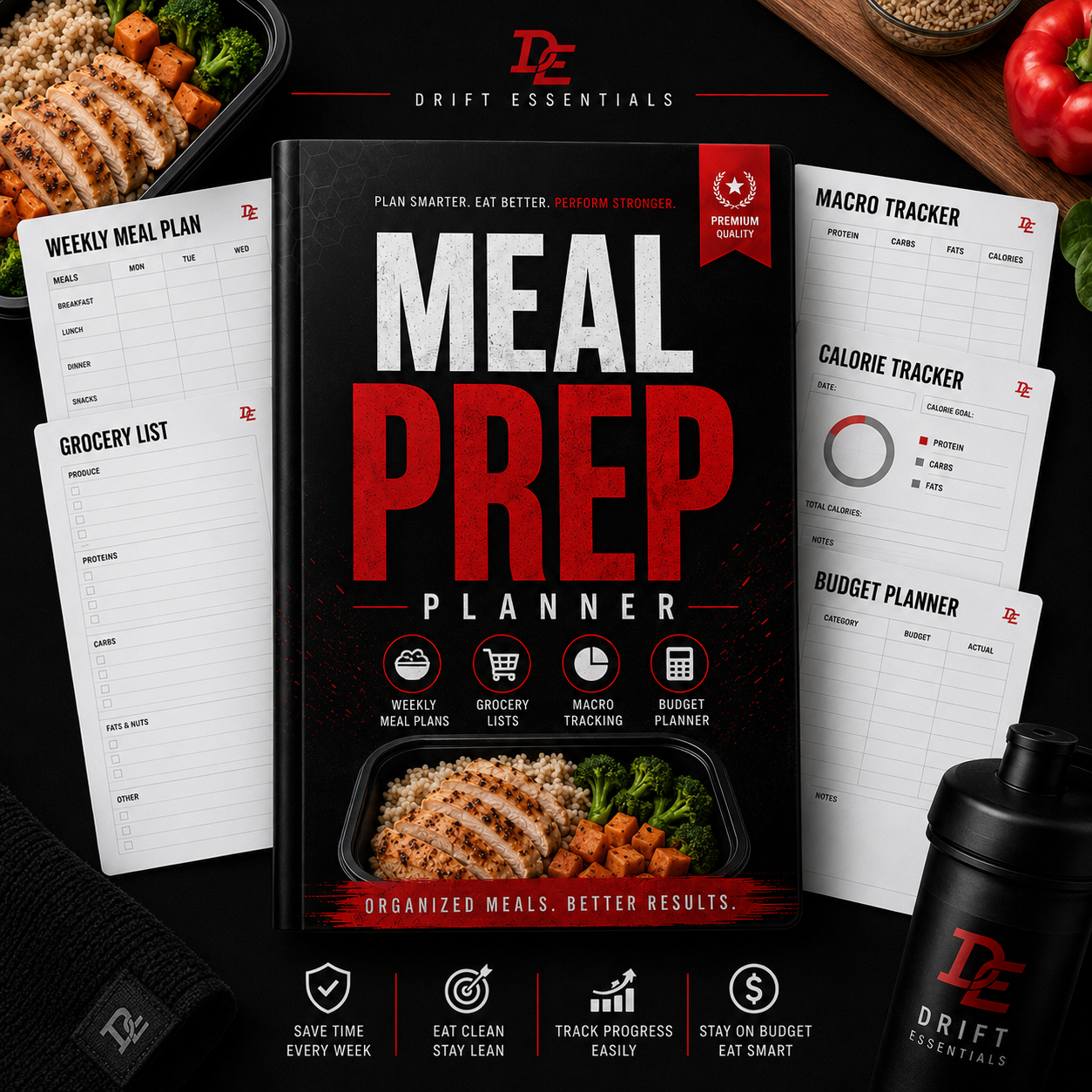 Elite Meal Prep Planner